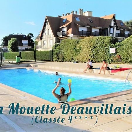 CADRE EXCEPTIONNEL: Duplex Classé 4**** Tennis, Piscine, Parking, Linge inclus, WIFI, Matériel BÉBÉ, proximité CENTRE Deauville Exterior foto